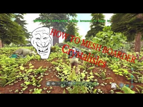 HOW TO MESH crystal isles boarder