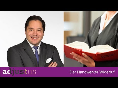 Handwerker Widerruf - Wir schützen Sie vor unseriösen Handwerkern