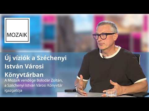 Mozaik – közéleti magazin - Új víziók a Széchenyi István Városi Könyvtárban– 2026.09.07.