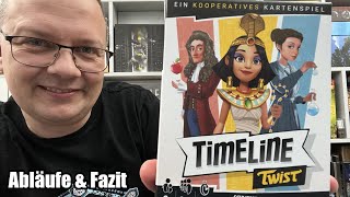 Timeline Twist (asmodee) - Historische Daten in Zusammenhänge fügen - kooperativ oder kompetitiv