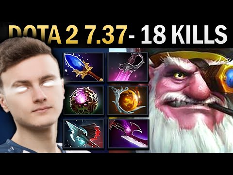 Sniper Gameplay Miracle with 18 Kills and Octarine   Dota 2 7 37