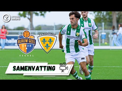 💪 TWEE PENALTY'S IN EERSTE TOPPER DERDE DIVISIE ⚔️⚽ | Samenvatting: Blauw Geel'38 - Kloetinge 🎥