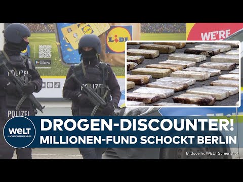 BERLIN - BRANDENBURG: Kokain im Discounter - Elf Supermärkte betroffen