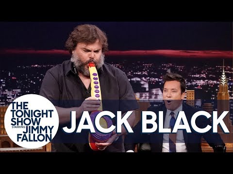 Jack Black Performs His Legendary Sax-A-Boom with The Roots