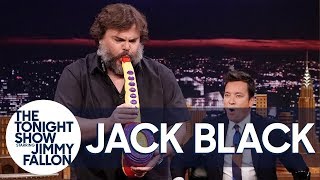 Video thumbnail of "Jack Black Performs His Legendary Sax-A-Boom with The Roots"