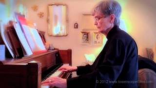 Jeanette Cates on piano - "I'll Never Smile Again"