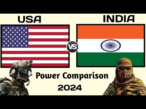 USA vs India Military Power 2024 | India vs USA military power 2024 | world military power