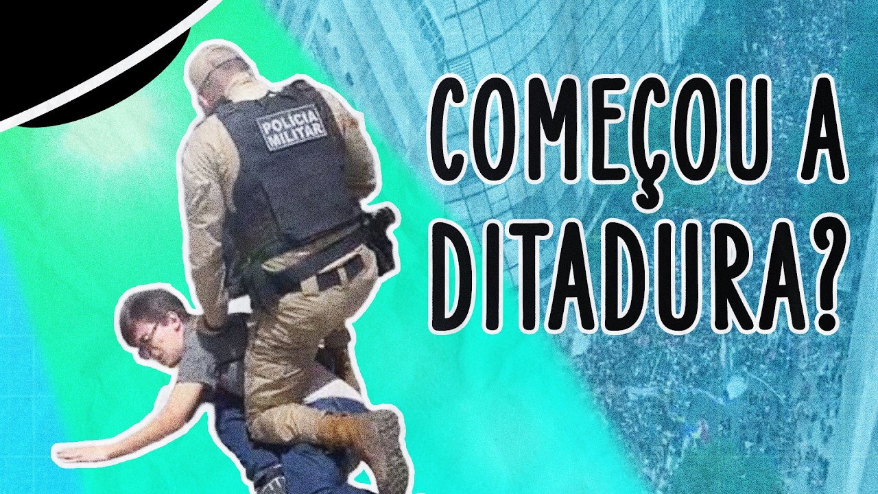 UNIVERSITÁRIOS SE LEVANTAM CONTRA FLÁVIO BOLSONARO, MAS SÃO ATACADOS PELA POLÍCIA | ABDUÇÃO