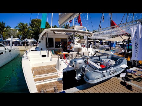 Lagoon 40 sailing catamaran (Miami Boat Show 2022)