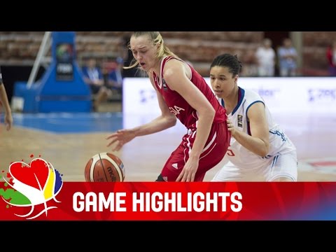 Great Britain v Russia - Game Highlights - Group C - EuroBasket Women 2015