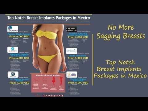 Top Breast Implants Packages in Mexico | No more Sagging Breasts! 