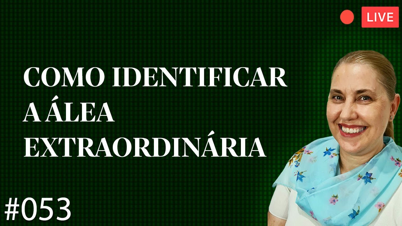Como identificar a álea extraordinária