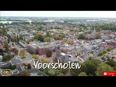 Voorschoten vanuit de lucht - 4k drone footage by DJI