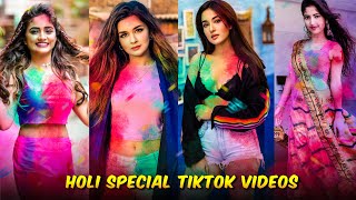 Holi Special Tiktok Videos Part  - 1 New 👬 Most
