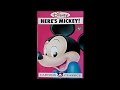 Digitized Opening To Here S Mickey UK VHS