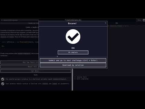 26 Create A Javascript Promise Es6 Freecodecamp Explained Javascript Algorithms Data Structure