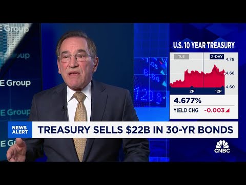 Treasury sells $22 billion in 30-year bonds
