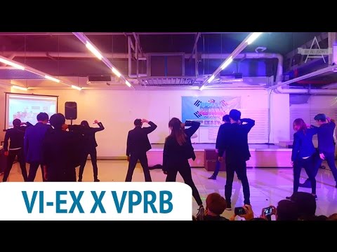 160410 Vi-Ex & VPRB as VIXX at Kpop Double Up