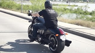 VICTORY HAMMER 8 BALL - RIDING IN HOUSTON TX (PT1)