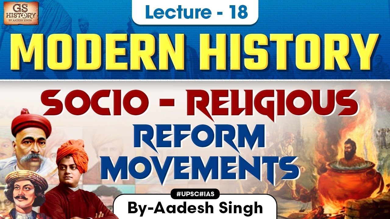 19th Century Social Reform Movements in India Part 1