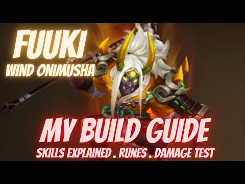FUUKI - WIND ONIMUSHA - MY BUILD GUIDE | SUMMONERS WAR