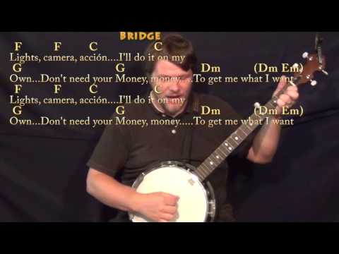High By the Beach (Lana Del Rey) Banjo Cover Lesson in Am with Chords/Lyrics