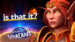 WoW 12.0 Ending Lore Deep-Dive — Full Breakdown & Transcript
