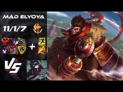 MAD Lions Elyoya JUNGLE Wukong vs Kayn - EU Grandmaster Patch 25.S3.1