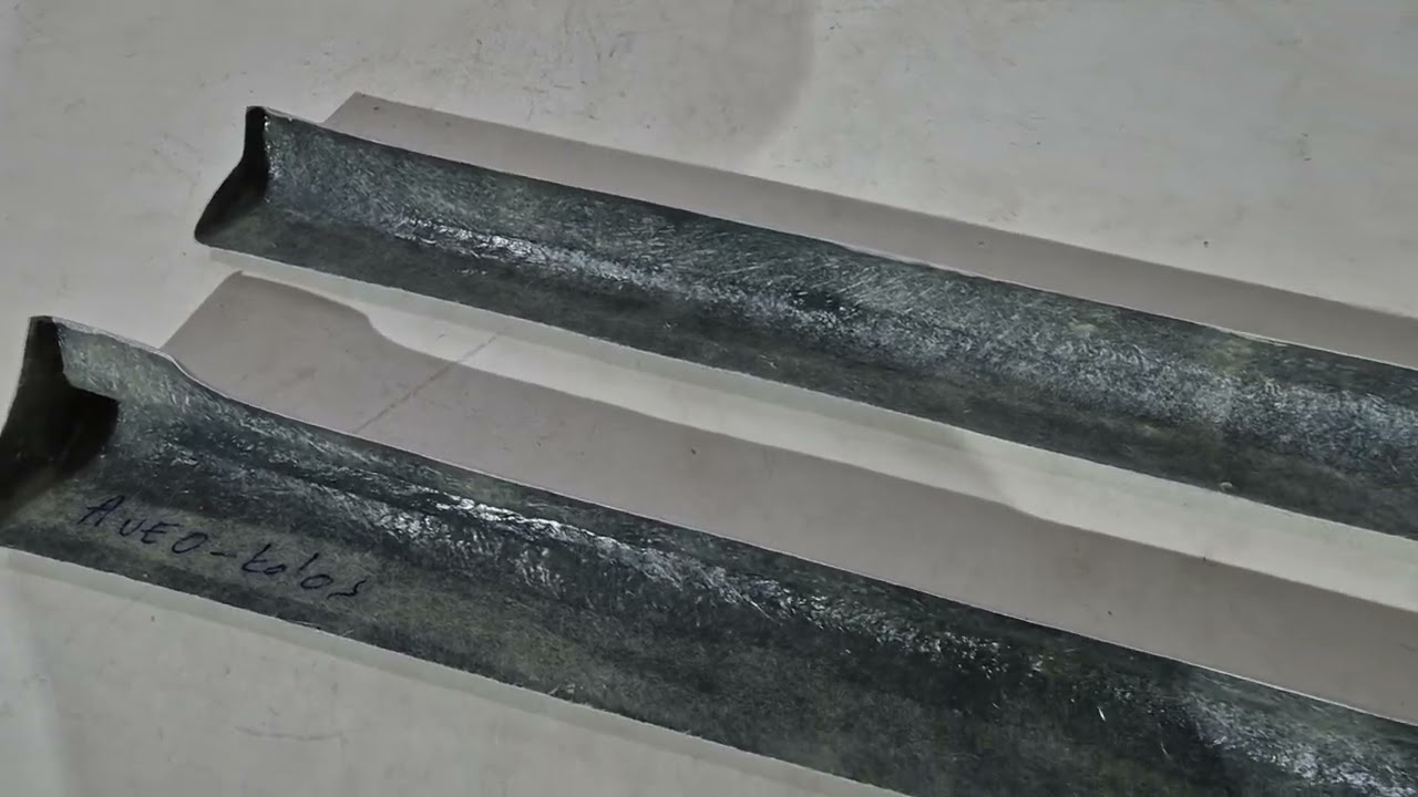 Боковые пороги (грунтованные под покраску) Video 1