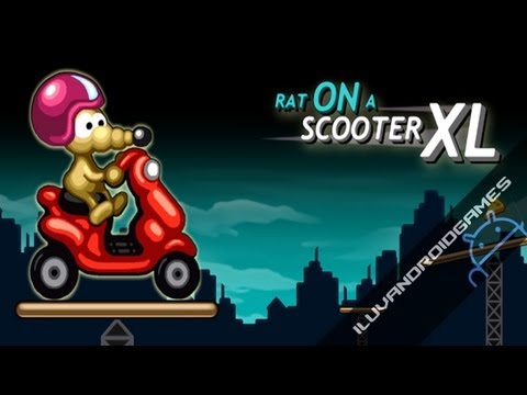 Rat on a Scooter XL IOS