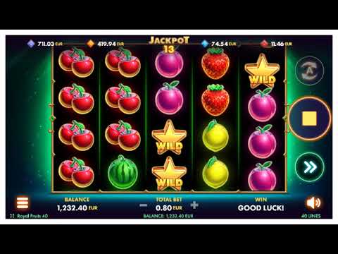 Royal Fruits 40 – Video Gameplay