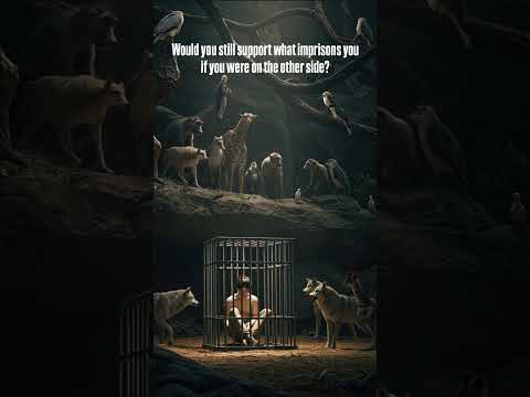 Human Zoo?! #podcast #stws #animalrights #crueltyfree #cage