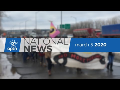 APTN National News March 5, 2020 – Wait continues on Wet’suwet’en agreement, Sealskin high fashion