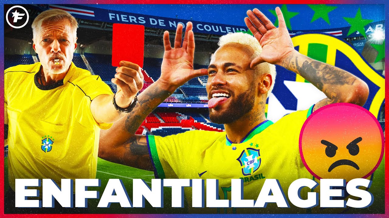 Le comportement de Neymar FAIT RAGER le Brésil | JT Foot Mercato