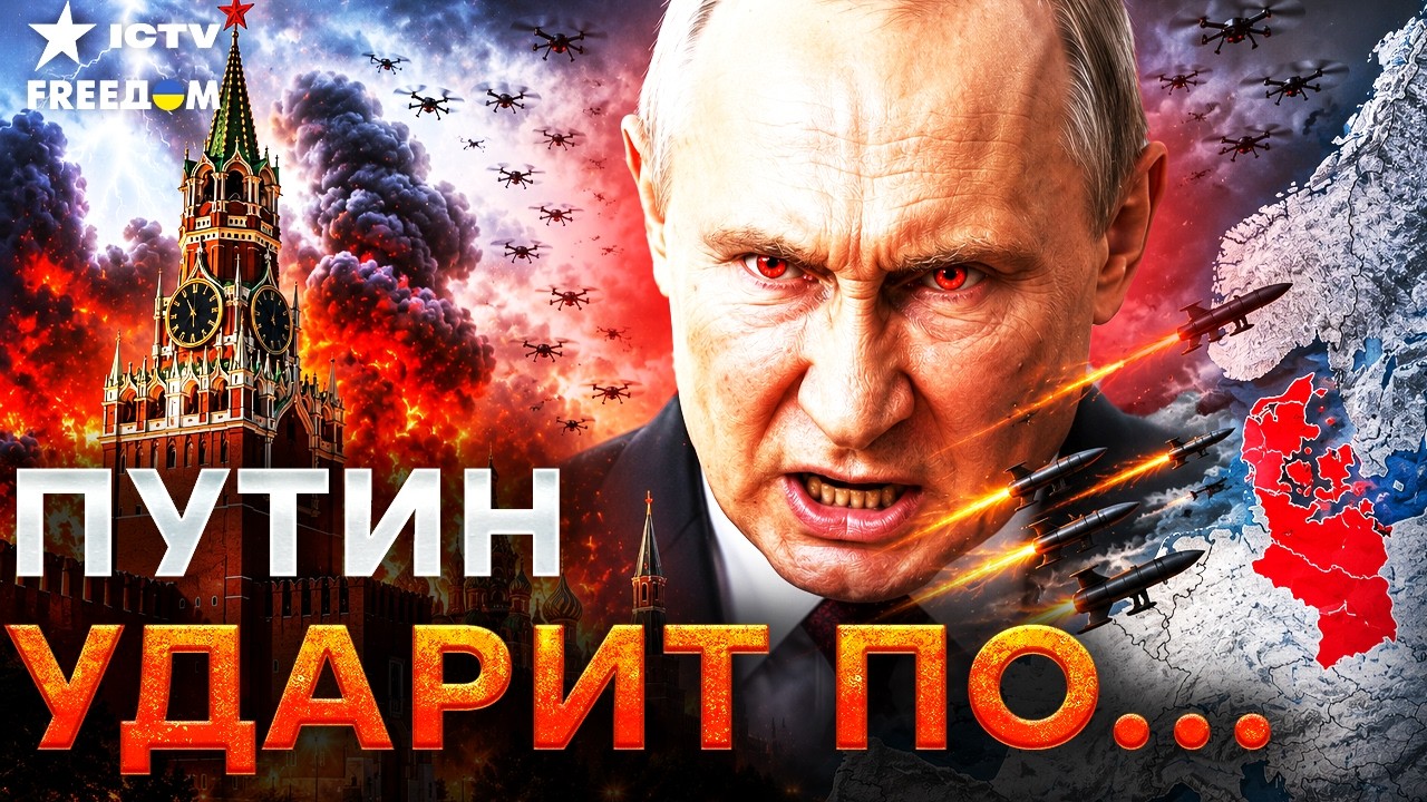 Путин НЕ НАЖРАЛСЯ Украиной? 🤯 Европа БЬЁТ ТРЕВОГУ! ДЛЯ чего ПУТИНУ УДАР ПО Б?