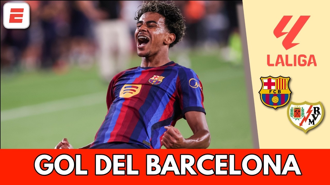 LAMINE YAMAL firmó SU DOBLETE y BARCELONA golea 5-2 al Rayo Vallecano | La Liga