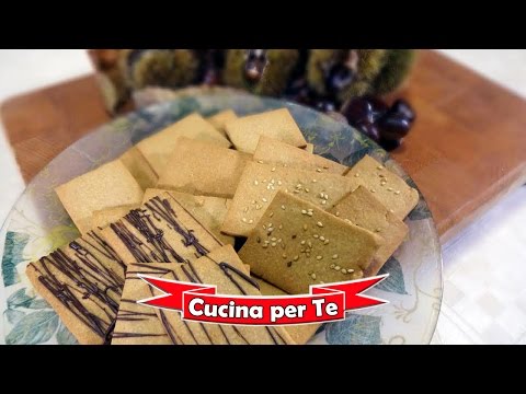 Biscotti alle Castagne - la Ricetta