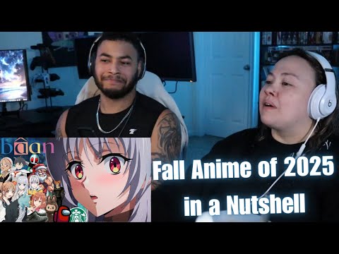 Реакция OtakuCouple: аниме-музыка осени 2025 года в двух словах (Gigguk)