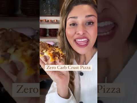 ZERO CARB CRUST PIZZA #shorts