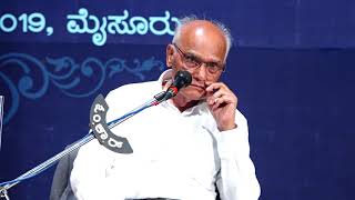 S L Bhyrappa Sahityotsava 2019 Speech by Dr S.L.Bhyrappa