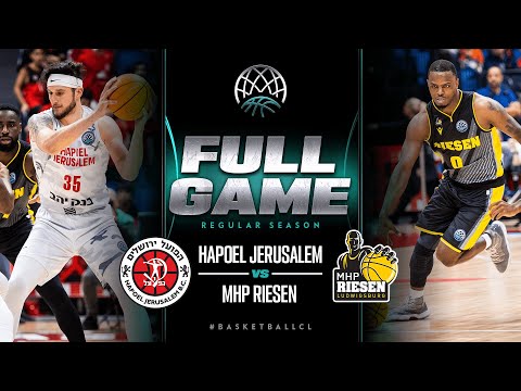 Hapoel Jerusalém x Riesen Ludwigsburg