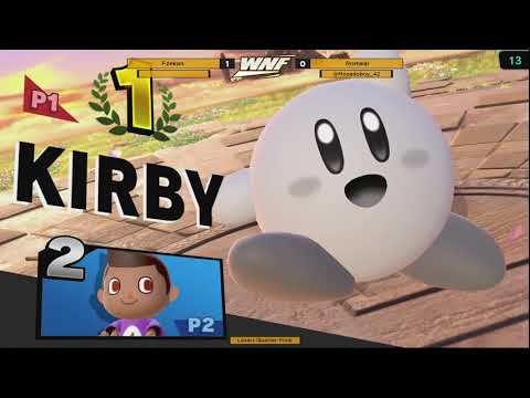 WNF Oakland 2020 Online Ep. 9 - Losers QF: Fzekan (Kirby) vs. Romeal (Villager)