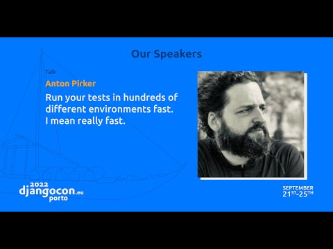 DjangoCon 2022 | Run your tests in hundreds of different environments fast. I mean really fast. thumbnail