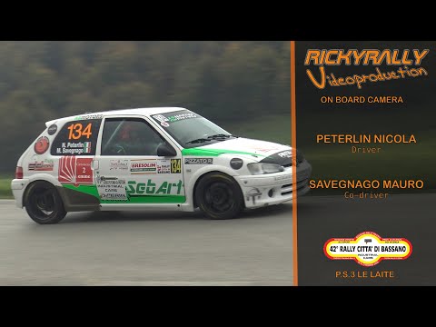 OBC PETERLIN - SAVEGNAGO // 42° Rally Citta' di Bassano 2025 // P.S.3 Le Laite