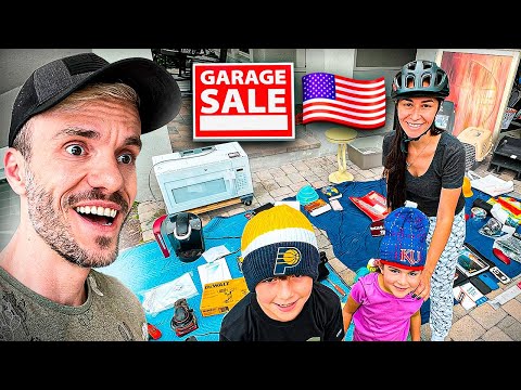 NOSSO PRIMEIRO GARAGE SALE EM ORLANDO - Família Brancoala nos EUA