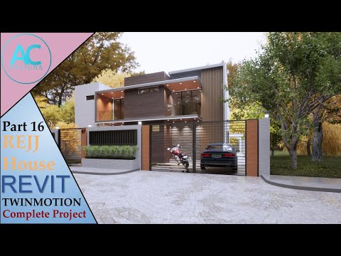 REJJ House | Part 16 | Complete Step By Step Project | Revit and Twinmotion Tutorial