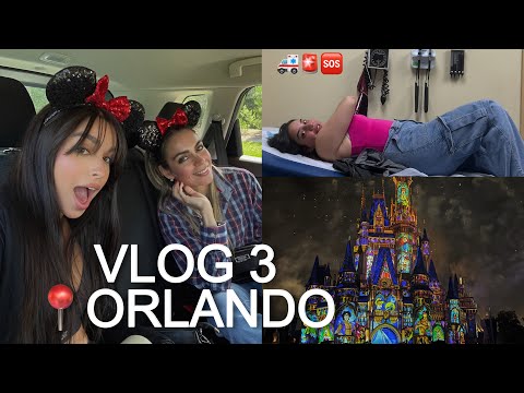 DISNEY + BIRTHDAY IN THE ER!?? Week 3 Orlando - vlog 3