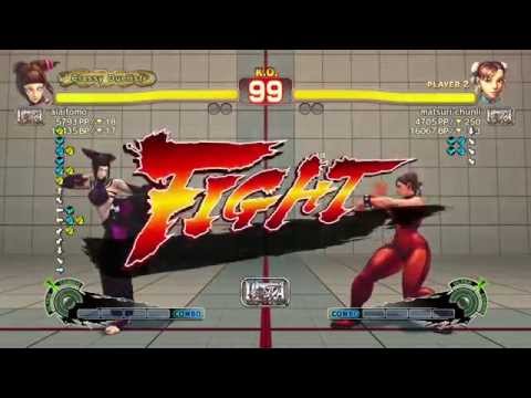 aiaitomo (Juri) vs matsuri chunli (Chun-Li) ranked USF4