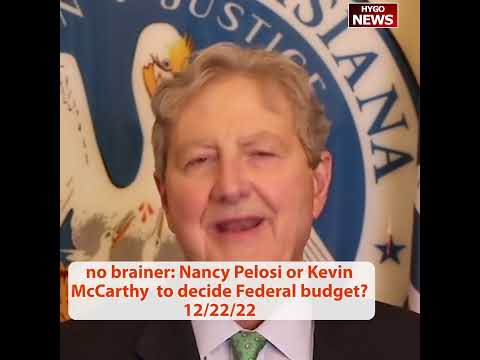 Omnibus spending no brainer: do you want Nancy Pelosi or Kevin McCarthy to decide Federal budget?