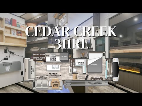 Thumbnail for Tour the 2023 Cedar Creek 311RL by Forest River Video